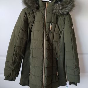 Michael Kors MK Ladies Puffer Parka Size Large New with Tags